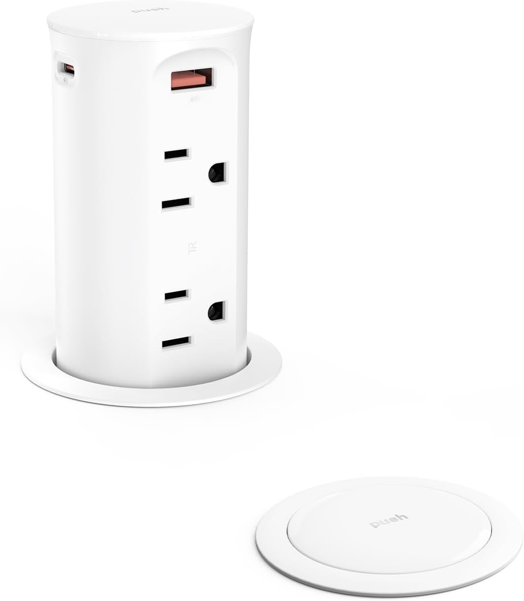StreamStation Pop-Up Countertop Outlet - 2.5″ Hole